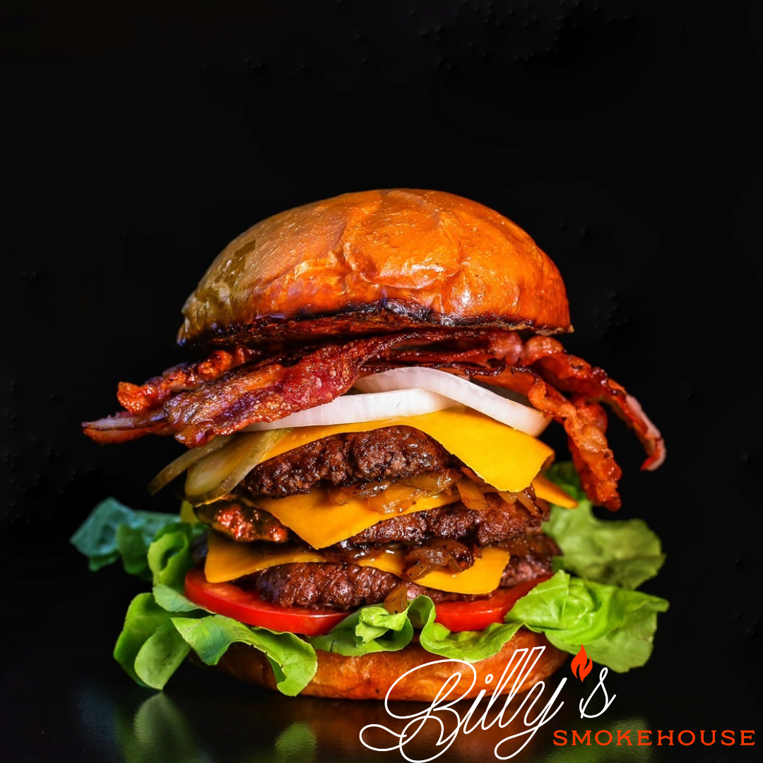 Bacon Triple Cheeseburger
